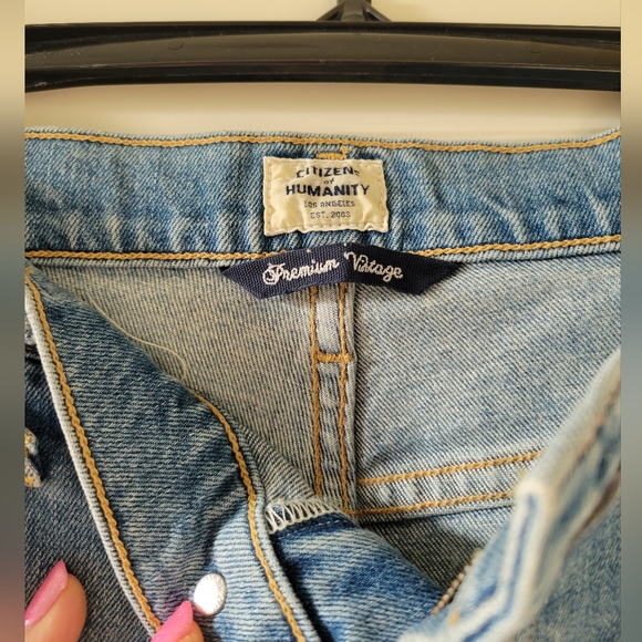 NWT Citizens of Humanity Demy Cropped Flare Jeans Size 31 - Picture 10 of 14